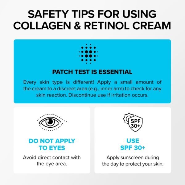 🌿 SimplyVital Collagen, Retinol & Hyaluronic Acid Cream - Anti-Aging Face Moisturizer for Face, Firming Skin Care Neck & Décolleté - Made in USA, Daily Moisturizer Face Cream Day & Night - 1.7 fl.oz. – Immunity, Bone & Wellness Support - Image 5