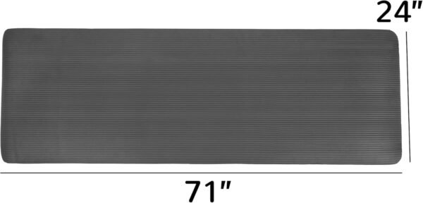 🌿 Yoga Mat, 1/2-Inch Extra Thick High Density Exercise Mat, Anti-Tear Exercise Yoga Mat with Carrying Strap, Suitable for Various Yoga Exercises – Immunity, Bone & Wellness Support - Image 3