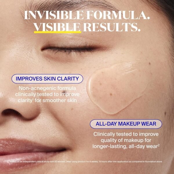 Supergoop! Unseen Sunscreen SPF 50 Invisible Sun Protection for Face - Broad Spectrum Face Sunscreen + Makeup-Gripping Primer - Weightless, Scentless, Oil Free - For All Skin Types - 1.7 fl oz - Image 4