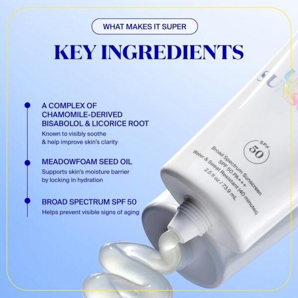 Supergoop! Unseen Sunscreen SPF 50 Invisible Sun Protection for Face - Broad Spectrum Face Sunscreen + Makeup-Gripping Primer - Weightless, Scentless, Oil Free - For All Skin Types - 1.7 fl oz - Image 5