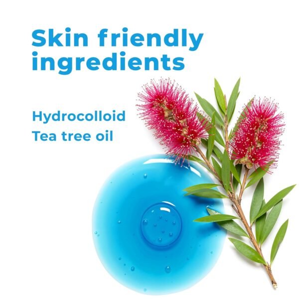 Pimple Patches for Face (120 Patches), Hydrocolloid Acne Patches with Tea Tree Oil, Pimple Patch Pimple Stickers - Hydrocolloid Patch Acne Dots - Acne Pimple Patches For Face - Zit Patches - Image 6