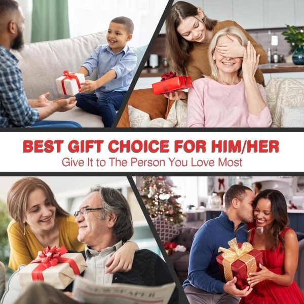 Massage Gun Deep Tissue, Back Massage for Athletes for Pain Relief, Percussion Massager Device with Silent Brushless Motor, Relax Gift for Mothers Day and Fathers Gifts（M891） - Image 5