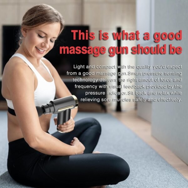 Massage Gun Deep Tissue, Back Massage for Athletes for Pain Relief, Percussion Massager Device with Silent Brushless Motor, Relax Gift for Mothers Day and Fathers Gifts（M891） - Image 7
