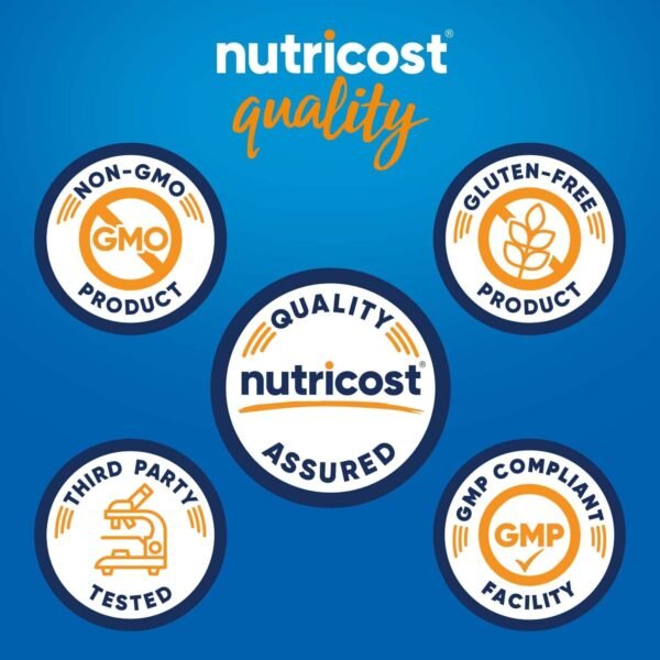 Nutricost Omega 3 Fish Oil - 2500MG, 120 Softgels (40 Serv) - Fish Oil, Wild Caught! 1200mg EPA 850mg DHA - Non-GMO, Gluten Free - Image 3