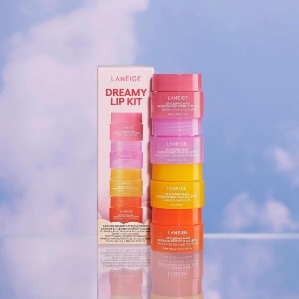 LANEIGE Lip Sleeping Mask: Nourish, Hydrate, Vitamin C, Murumuru & Shea Butter, Antioxidants, Flaky, Dry Lips - Image 2