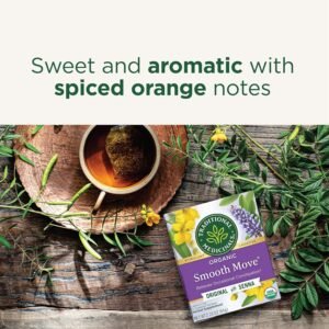 Traditional Medicinals Tea, Organic Smooth Move, Relieves Occasional Constipation, Senna, 32 Tea Bags - Image 5