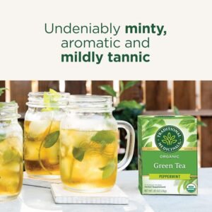Traditional Medicinals Organic Green Tea Peppermint Tea, 16 Tea Bags - Image 4