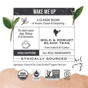 Numi Organic Tea Breakfast Blend, 18 Count Box of Tea Bags, Black Tea (Packaging May Vary) - Image 4