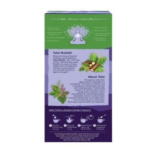 Sheltr Tulsi Mulethi, 25 Tea Bags (1 bag x 1.8g each) - Image 4