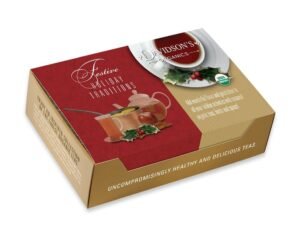 Davidson's Organics, Christmas Tea, 100-count Individually Wrapped Tea Bags - Image 3