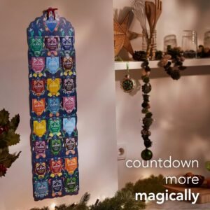 Pukka Advent Calendar 2024 Organic Tea Sampler, Selection of 24 Delightful Black & Green Tea Infusions, Christmas Gift for Tea Lovers, 100% Organic - Image 3