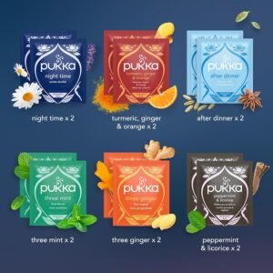 Pukka Advent Calendar 2024 Organic Tea Sampler, Selection of 24 Delightful Black & Green Tea Infusions, Christmas Gift for Tea Lovers, 100% Organic - Image 6