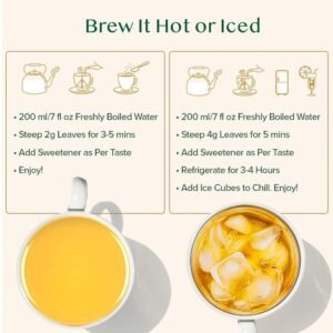 VAHDAM, Turmeric Spice Herbal Tea Bags (15 Count) Caffeine Free, Non GMO| 100% Pure Herbal Tisane - Savory & Spicy | Individually Wrapped Pyramid Tea Bags | Direct from Source - Image 6