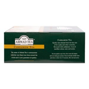 Ahmad Tea Black Tea, Cardamom Teabags (No Envelopes), 100 ct - Caffeinated and Sugar-Free - Image 5