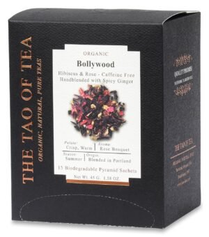 The Tao of Tea Bollywood Box Pyramid Sachets, 15 Sachets - Image 4