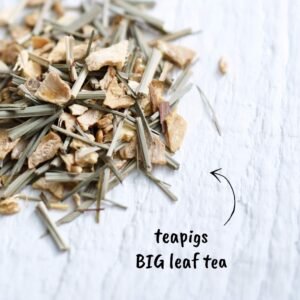 teapigs Lemon & Ginger Herbal Tea Bags Made With Whole Leaves (1 Pack of 15 Tea bags) (520) - Image 4