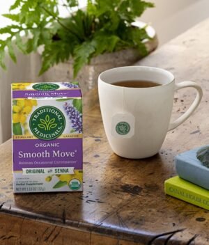 Traditional Medicinals Organic Smooth Move Herbal Stimulant Laxative Wrapped Tea Bags, 16 Count (Pack of 1) - Image 9
