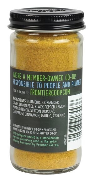 Frontier Co-op Indian Curry Seasoning, 1.87 Ounce Bottle, Complex Flavor with Turmeric, Coriander and Lemon - Image 5