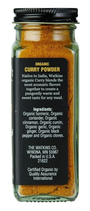 Watkins Organic Curry Powder, Non-GMO, Kosher, 2.6 Ounce Jar, 1-Pack - Image 3