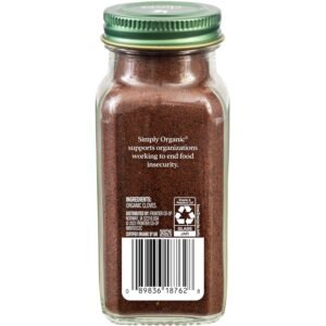 Simply Organic Ground Cloves 2.82 Ounce Jar, Pure Organic Ground Cloves, Kosher, Pungent Warm Aroma, Bittersweet & Spicy - Image 3