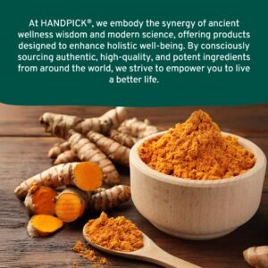 HANDPICK, Organic Turmeric Powder with Curcumin (397g/14oz) | Authentic Indian Origin | Gluten Free | Made from Turmeric Root - Image 5