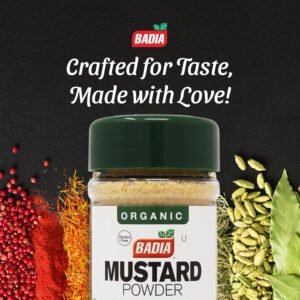 Badia Organic Mustard Powder, 2 oz – Bold and Zesty Flavor for Cooking Sauces, Marinades, & Dressings - Image 3