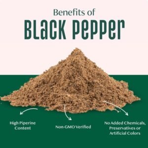 VAHDAM, Organic Black Pepper Powder (2.47oz) Gluten Free & 100% Raw Ground Black Pepper | Ground Peppercorns from India | Perfect for Cooking | Direct from Source - Image 4