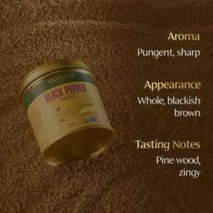 VAHDAM, Organic Black Pepper Powder (2.47oz) Gluten Free & 100% Raw Ground Black Pepper | Ground Peppercorns from India | Perfect for Cooking | Direct from Source - Image 5
