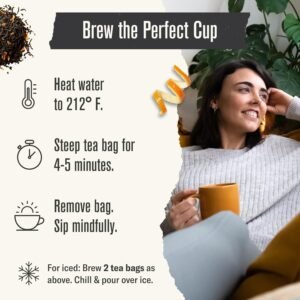 Numi Organic Aged Earl Grey Tea, 18 Tea Bags (Pack of 3) Black Tea With Bergamot Orange, Caffeinated (Packaging May Vary) - Image 6