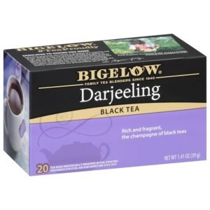 Bigelow Tea Darjeeling Black Tea, Caffeinated Tea, 20 Count Box (Pack of 6), 120 Total Tea Bags - Image 2