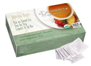 Davidson's Organics, Ayurvedic Infusions, Anti-Inflammation, 100-count Unwrapped Tea Bags - Image 2