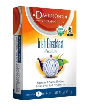 Davidson's Organics, Irish Breakfast, 8-count Tea Bags, Pack of 12 - Image 2