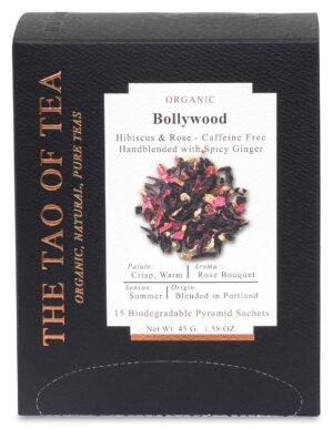 The Tao of Tea Bollywood Box Pyramid Sachets, 15 Sachets - Image 2